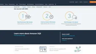 Amazon SQS screenshot