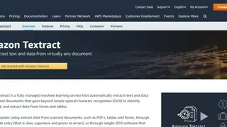Amazon Textract screenshot