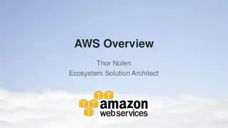Amazon Web Services screenshot