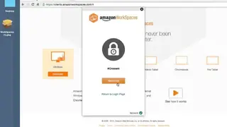 Amazon Workspaces screenshot
