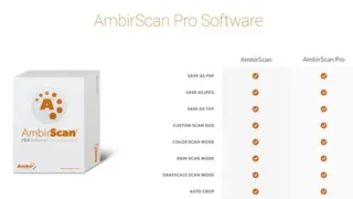 AmbirScan Pro Software screenshot
