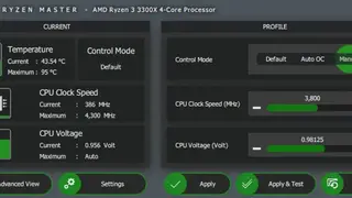 AMD Ryzen Master screenshot