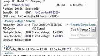 AMD64 CPU Assistant screenshot