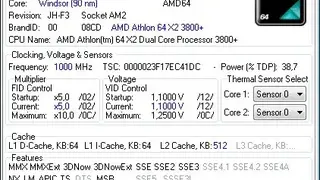 AMD64 CPU Assistant screenshot