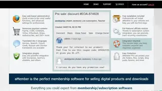 aMember Pro screenshot
