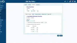 AMGtime screenshot