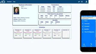 AMGtime screenshot