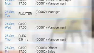 AMGtime screenshot