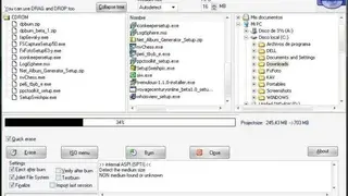 AmoK CD/DVD Burning screenshot