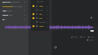 Amper Music screenshot