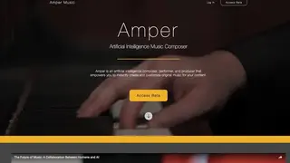 Amper Music screenshot