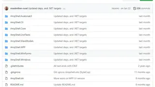 AmpShell screenshot