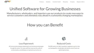 AMT ERP screenshot