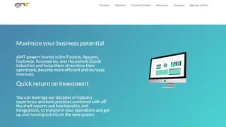 AMT ERP screenshot