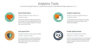 Analytics-Toolkit screenshot