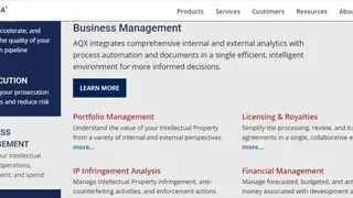 ANAQUA Corporate screenshot
