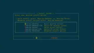 Anarchy Linux screenshot