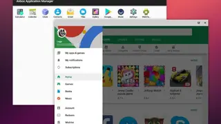 Anbox screenshot