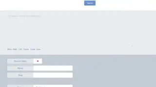 Anchor CMS screenshot