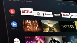 Android TV screenshot