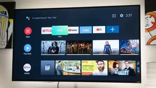 Android TV screenshot