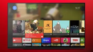 Android TV screenshot