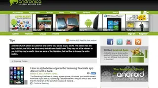 Androinica screenshot