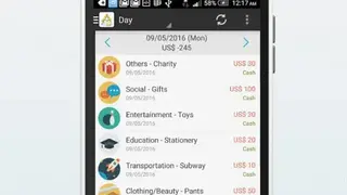 AndroMoney screenshot