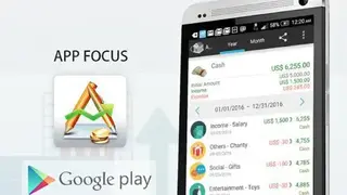 AndroMoney screenshot