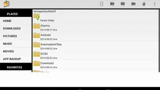 AndroZip File Manager screenshot