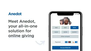 Anedot screenshot