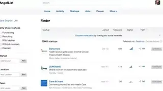 AngelList screenshot