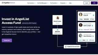 AngelList Venture screenshot