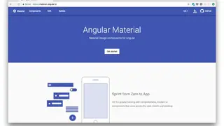 Angular Material screenshot