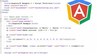 AngularJS screenshot