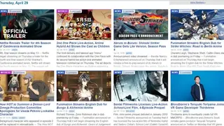 Anime News Network screenshot
