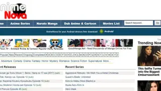 Animenova screenshot
