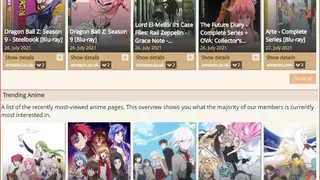 Anisearch screenshot