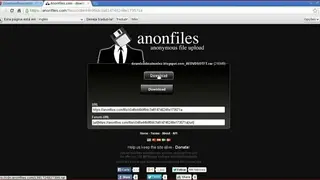 AnonFiles screenshot