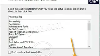 AnonyMail screenshot