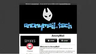 AnonyMail screenshot