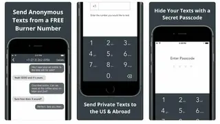 Anonymous Texting & Free Private Burner Number App screenshot