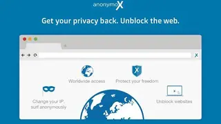 anonymoX screenshot