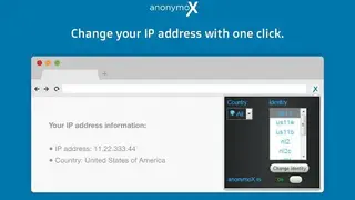 anonymoX screenshot