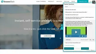 AnswerDash screenshot