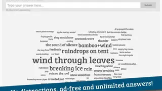 AnswerGarden screenshot