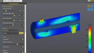 Ansys 3D Simulation screenshot