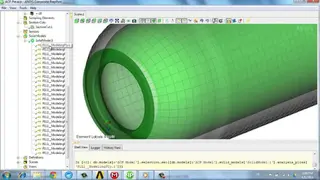 Ansys 3D Simulation screenshot