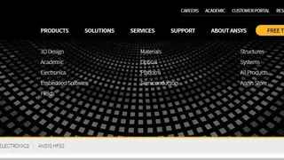ANSYS HFSS screenshot