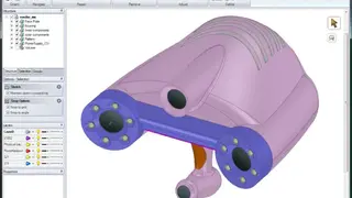 ANSYS SpaceClaim screenshot